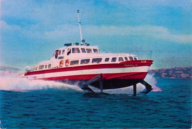 PJ&&MSC Photograph Hydrofoil Manly 800x600 view