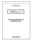 Track Design Handbook for Light Rail Transit thumbnail